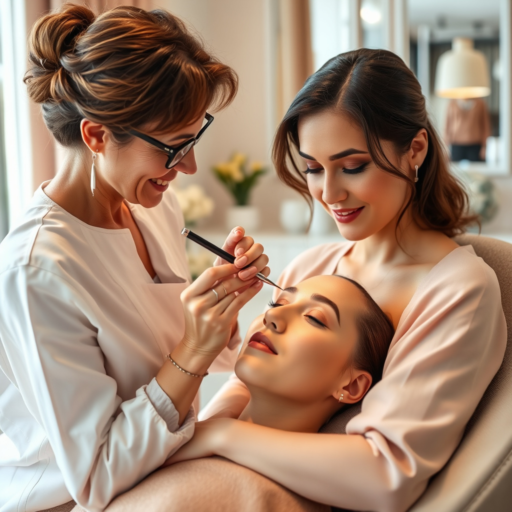 Imagem sobre eyeliner tattooing care for sensitive skin