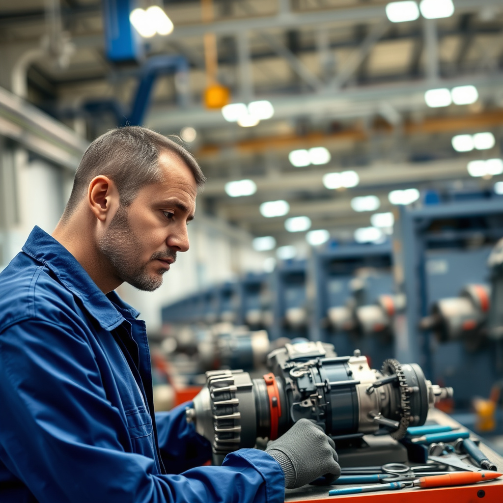 Imagem sobre assistência técnica para máquinas industriais