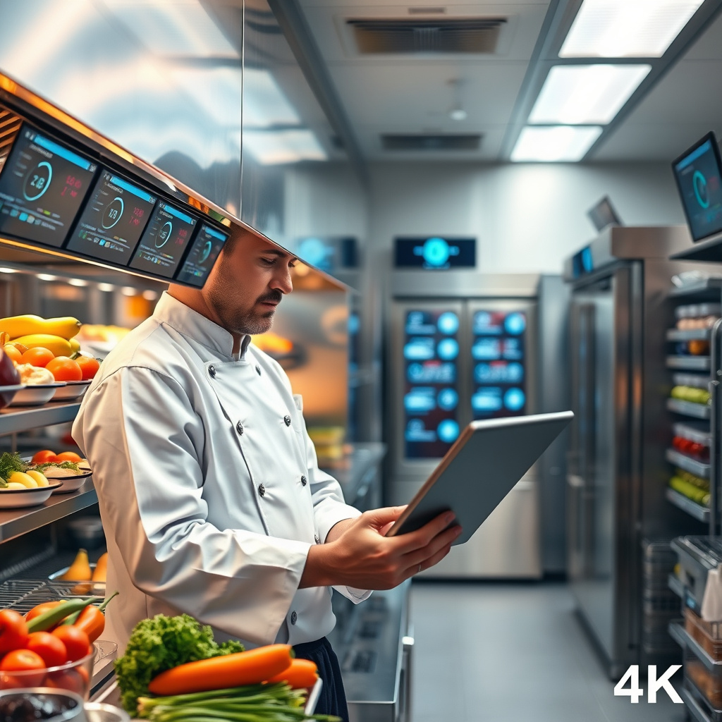 Imagem sobre segurança alimentar automatizada para restaurantes