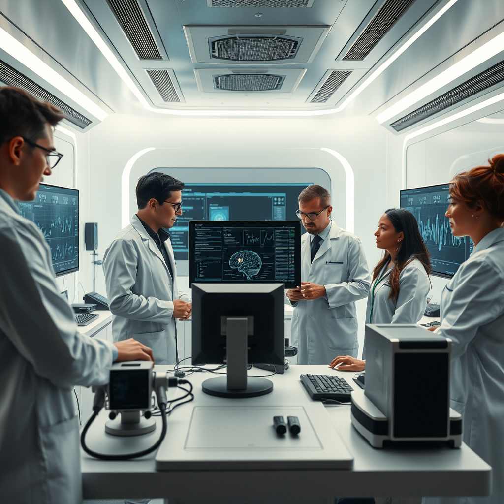 Imagem sobre neuromodulação assistida por inteligência artificial