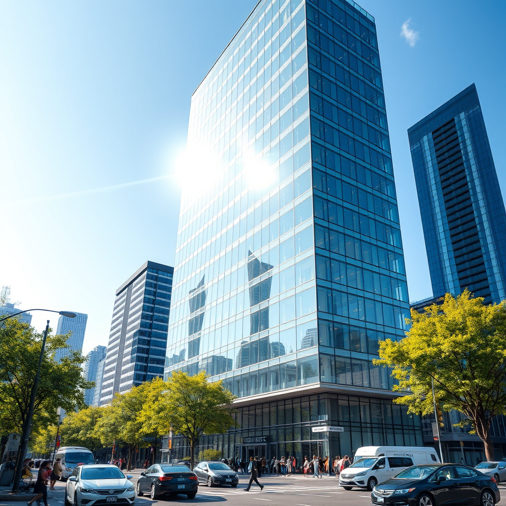 Imagem sobre soluções em structural glazing para prédios