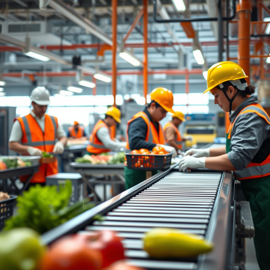 Imagem sobre produtividade na indústria alimentícia