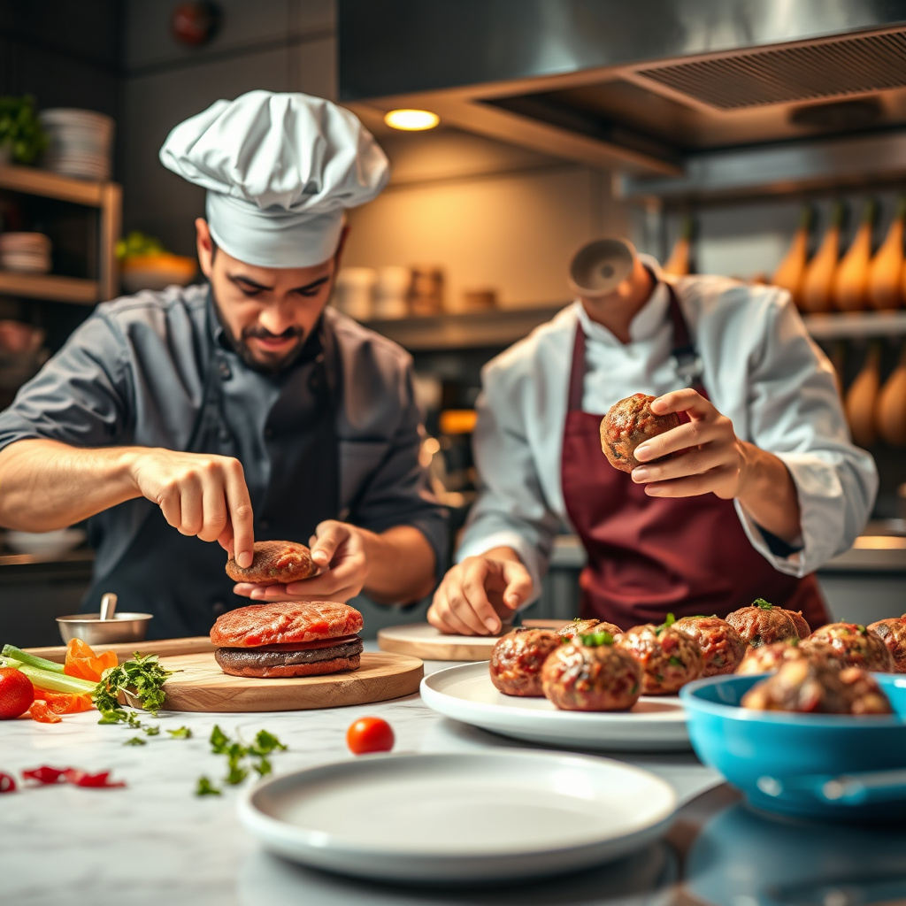 Formadoras de Hambúrgueres e Almôndegas: A Solução para sua Produção Alimentícia Imagem sobre formadoras de hambúrgueres e almôndegas