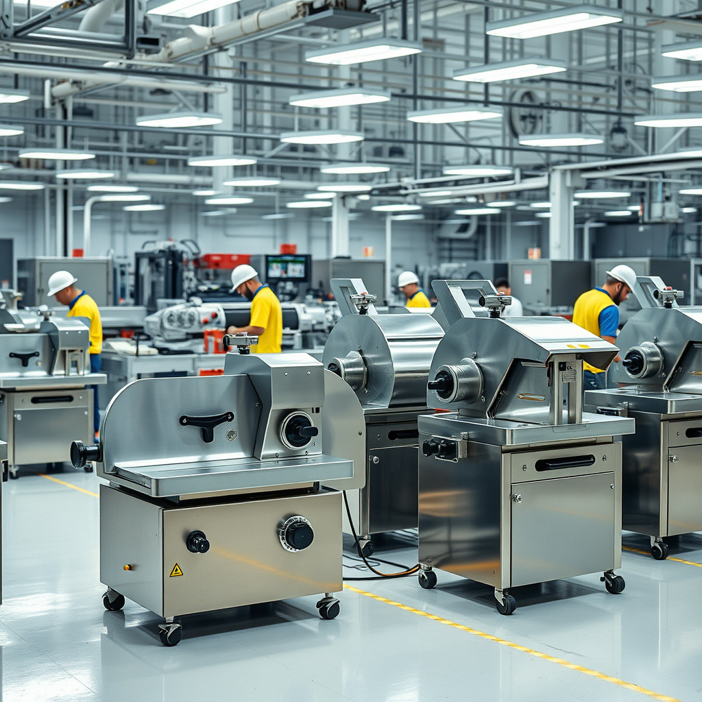 Como Cortadoras e Filetadoras Industriais Transformam a Produção Alimentícia Imagem sobre cortadoras e filetadoras industriais
