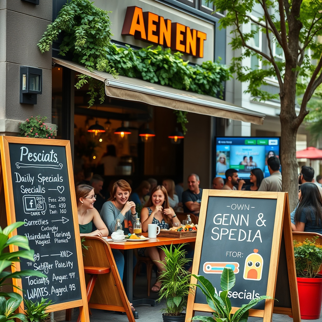 Imagem sobre estratégias de marketing local para restaurantes