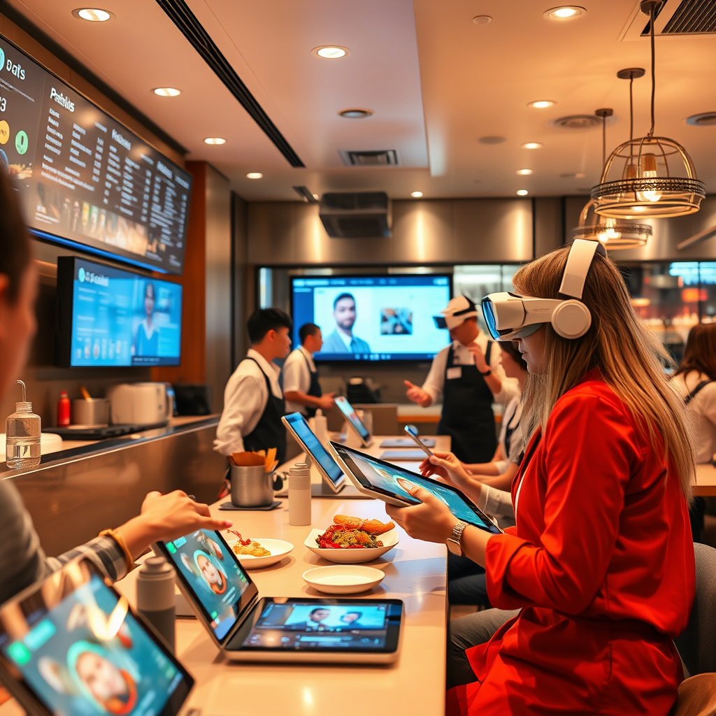 Imagem sobre inovação tecnológica em operações de restaurantes usando LLMs