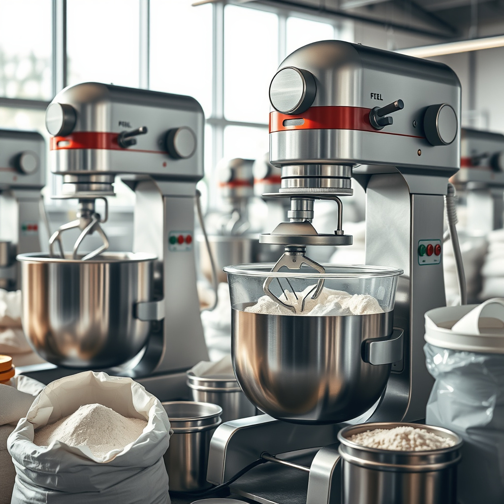 Imagem sobre misturadores industriais para alimentos