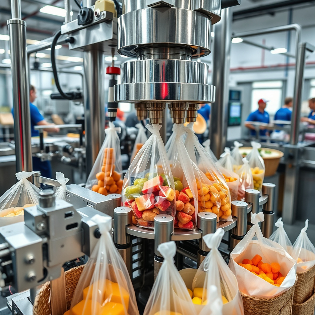 Aumente a Eficiência com Ensacadeiras de Alta Produtividade Imagem sobre ensacadeiras de alta produtividade