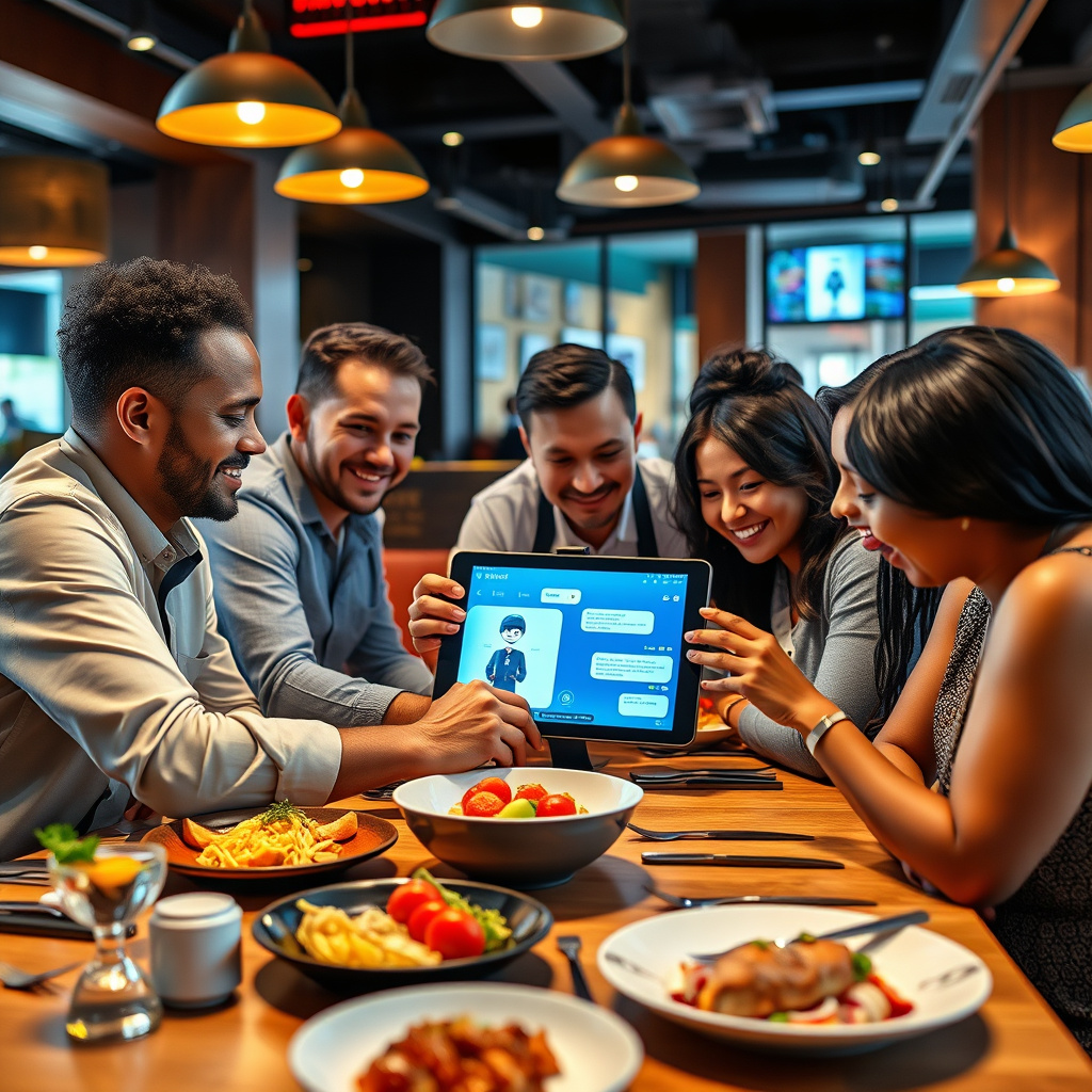 Imagem sobre fidelização de clientes de restaurantes com chatbots inteligentes