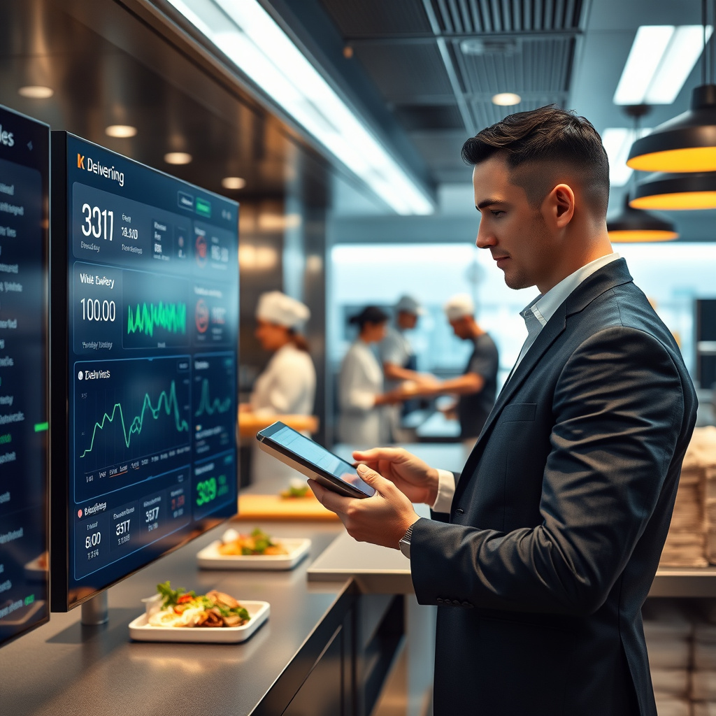 Imagem sobre monitoramento de delivery de restaurantes com inteligência artificial