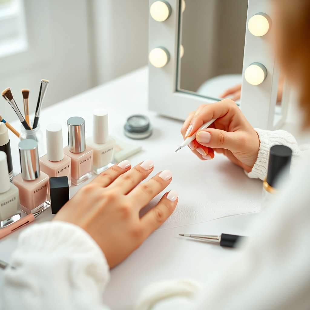 Como fazer uma manicure francesa perfeita em casa? Descubra o passo a passo! Imagem sobre Como fazer uma manicure francesa perfeita em casa?