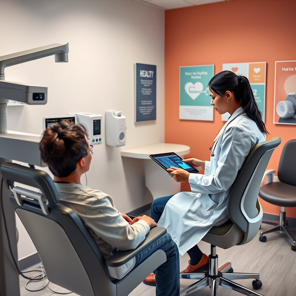 Imagem sobre check-up preventivo com tecnologia avançada