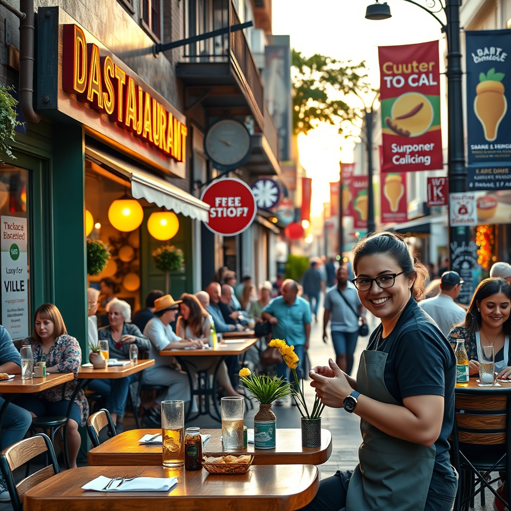 Imagem sobre marketing local para restaurantes