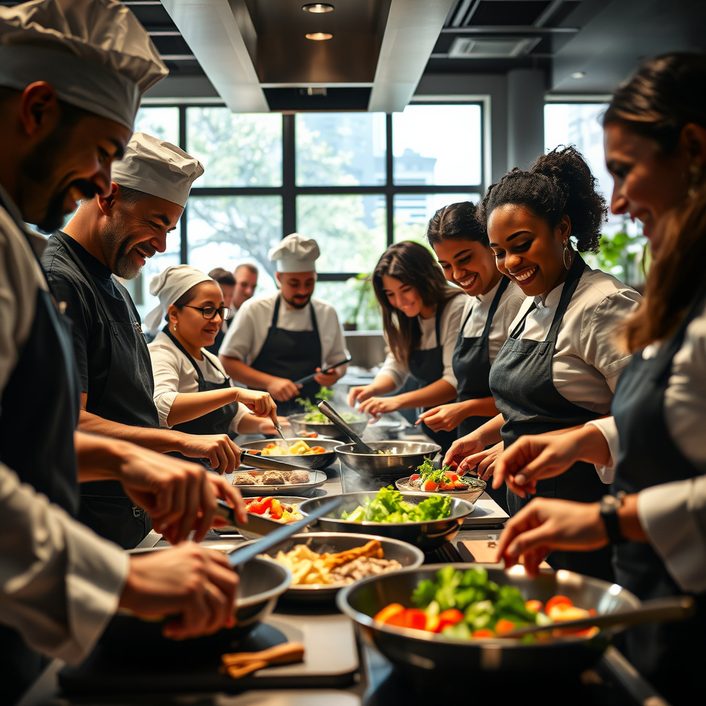 Imagem sobre formação de equipe para restaurantes