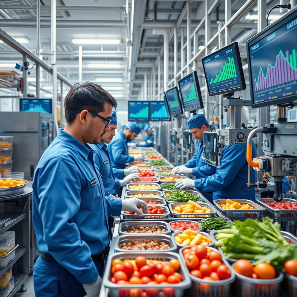 Aumento de Produtividade na Fabricação de Alimentos: Como Alcançar Resultados Impressionantes Imagem sobre aumento de produtividade na fabricação de alimentos