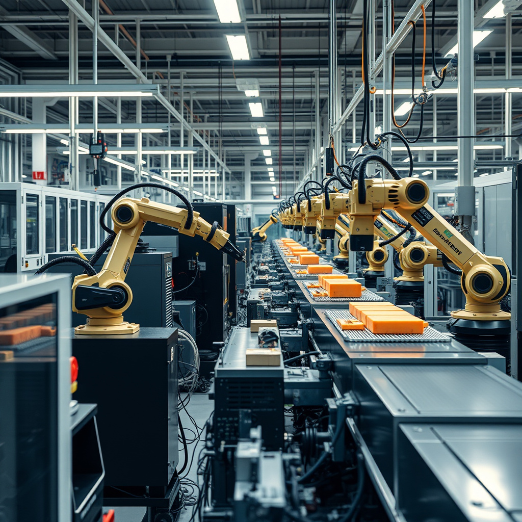 Integração de Máquinas para Linha de Produção: Eficiência e Segurança Imagem sobre integração de máquinas para linha de produção