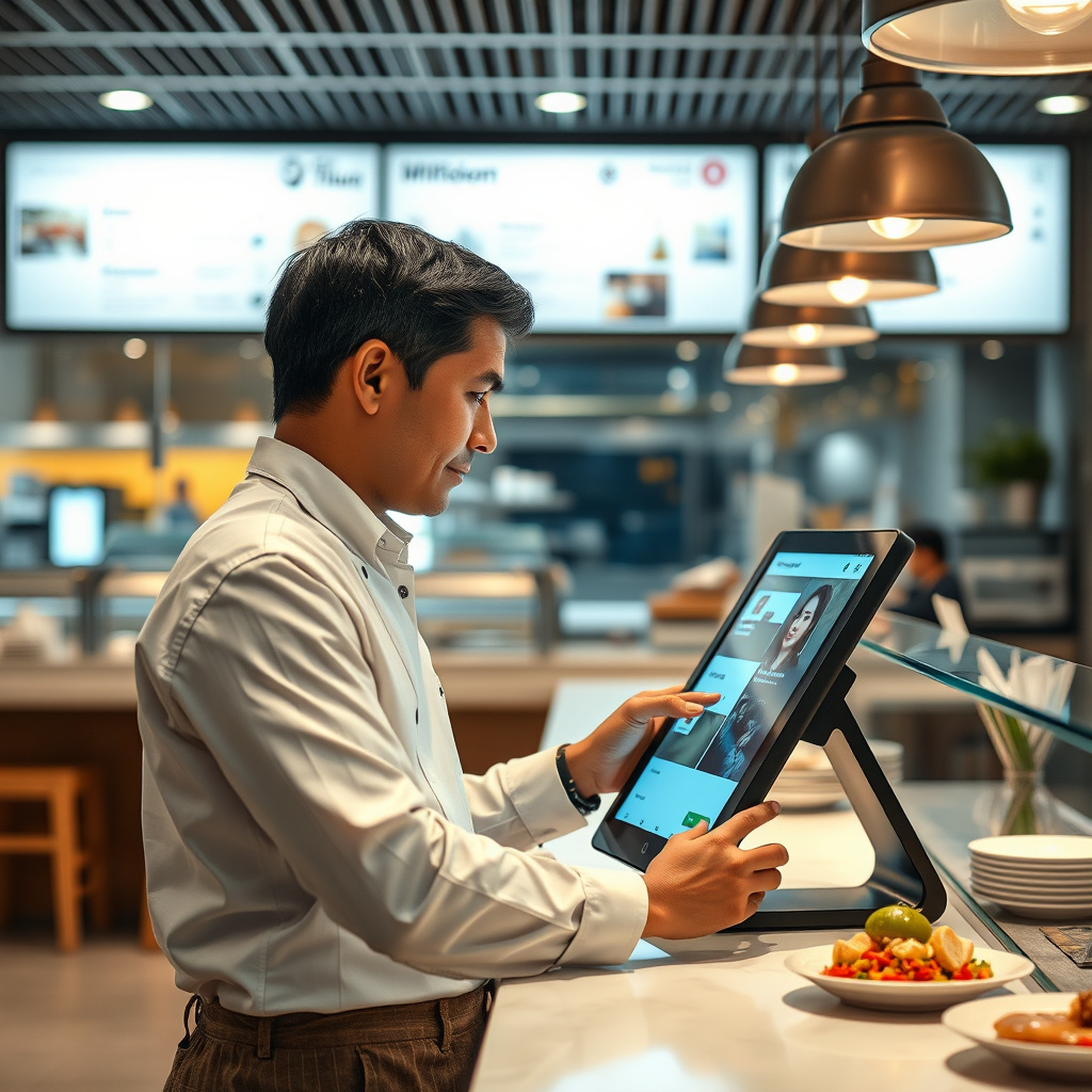 Imagem sobre inovação tecnológica em gestão de restaurantes