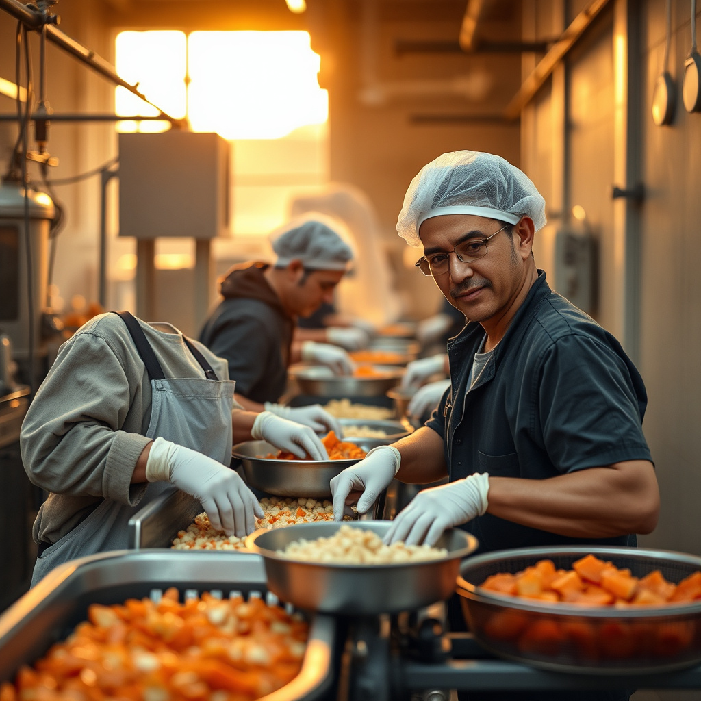 Imagem sobre integração de linhas de produção alimentícia