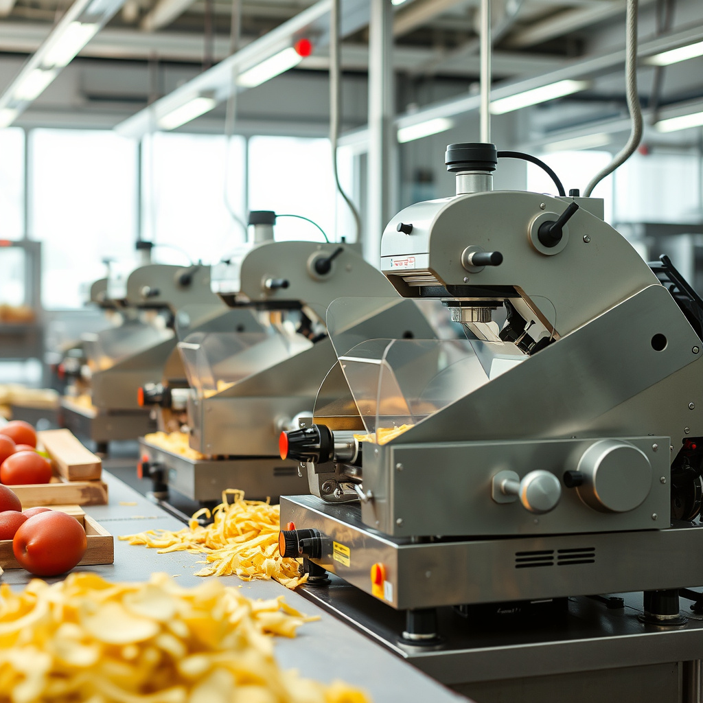 Cortadoras e Filetadoras Industriais: A Chave para a Eficiência na Produção Alimentícia Imagem sobre cortadoras e filetadoras industriais