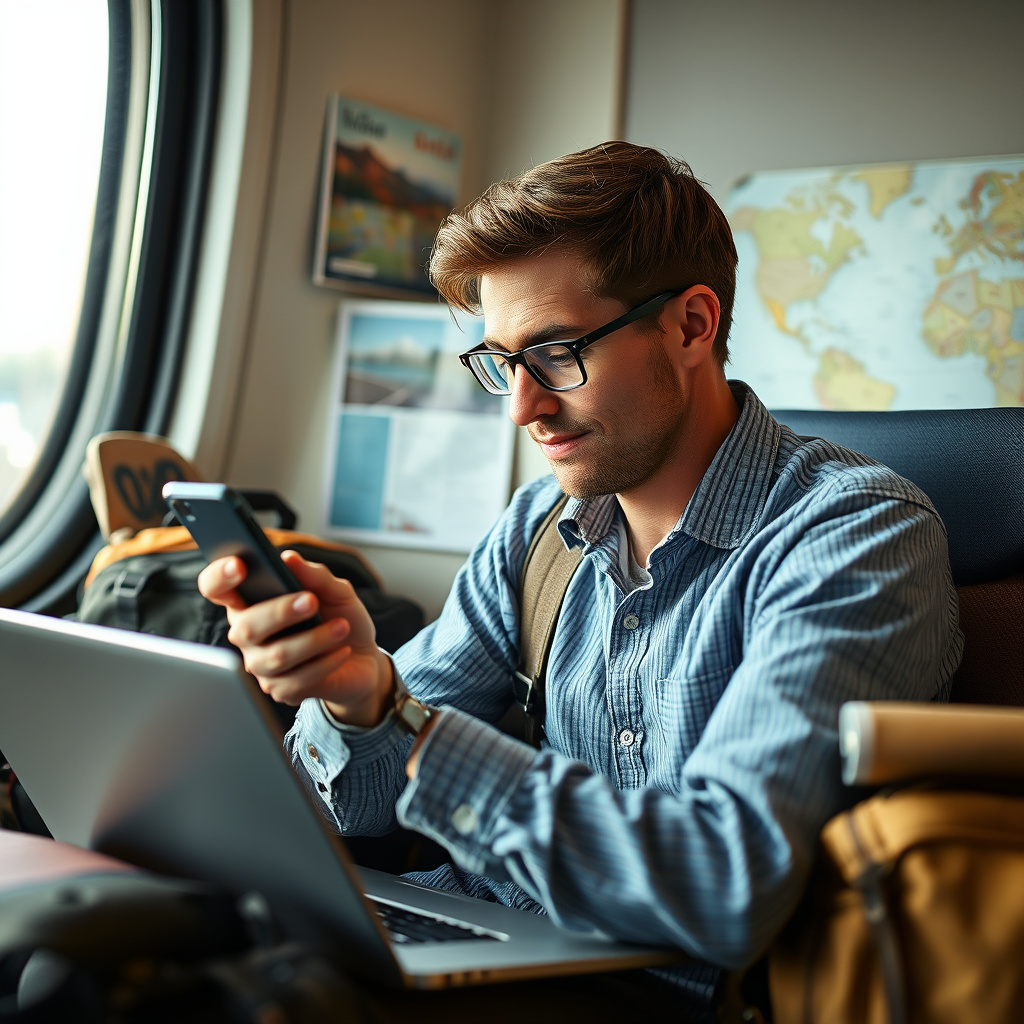 O guia definitivo de Tecnologia em Viagens para sua próxima jornada Imagem sobre O guia definitivo de Tecnologia em Viagens para sua próxima jornada.