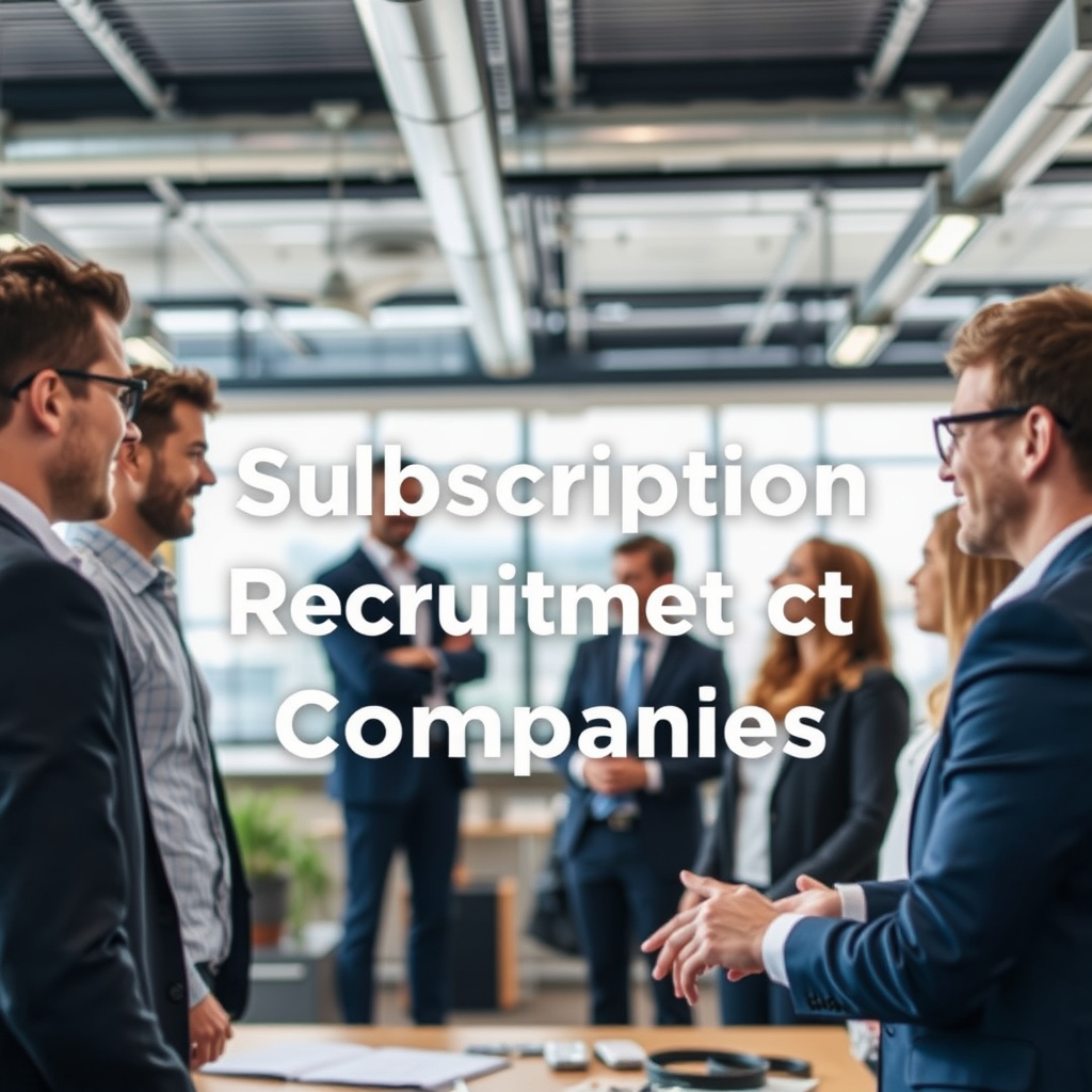 Recrutamento por Assinatura para Empresas: A Nova Tendência em RH Imagem sobre recrutamento por assinatura para empresas