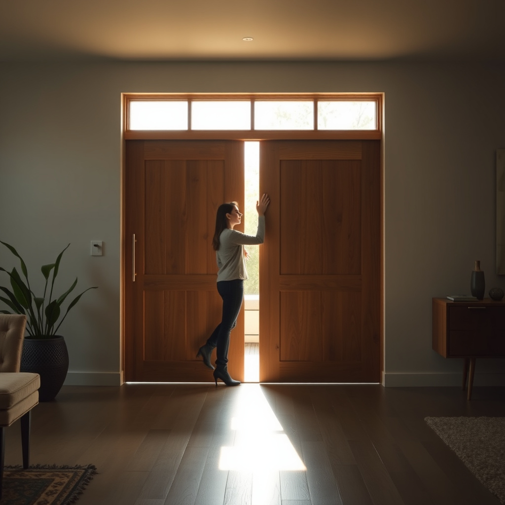 Imagem sobre fabricação de portas de correr sob medida