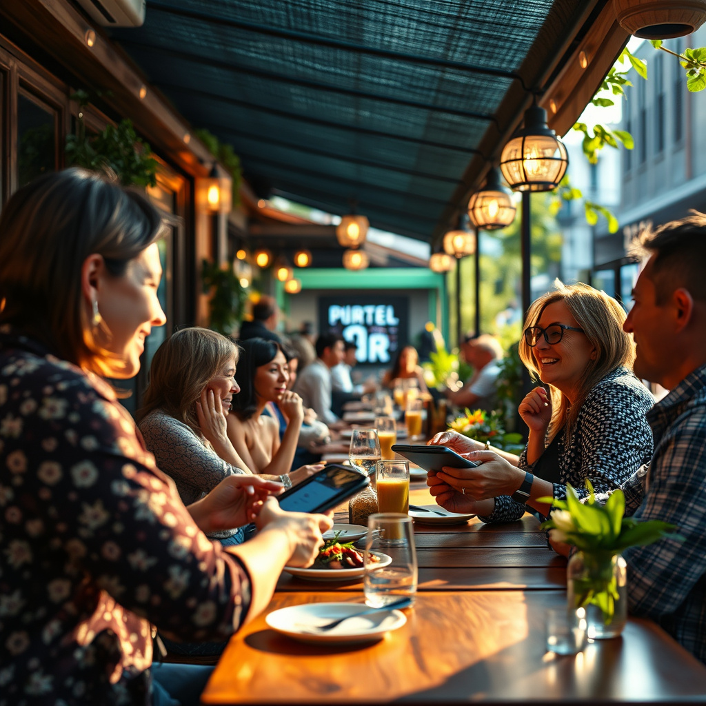 Imagem sobre fidelização de clientes em restaurantes utilizando inteligência artificial