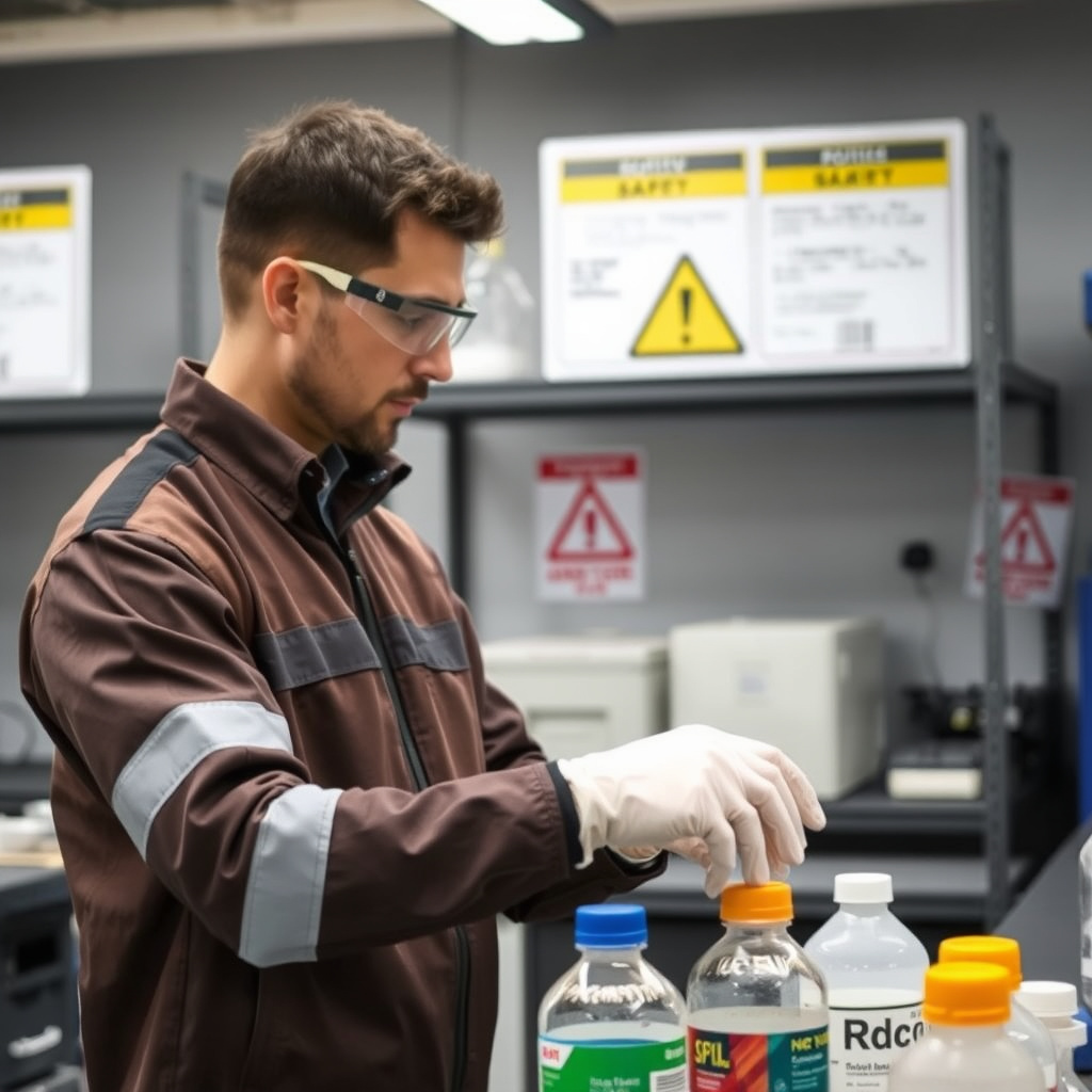 Imagem sobre What are the best practices for distributing chemicals safely?