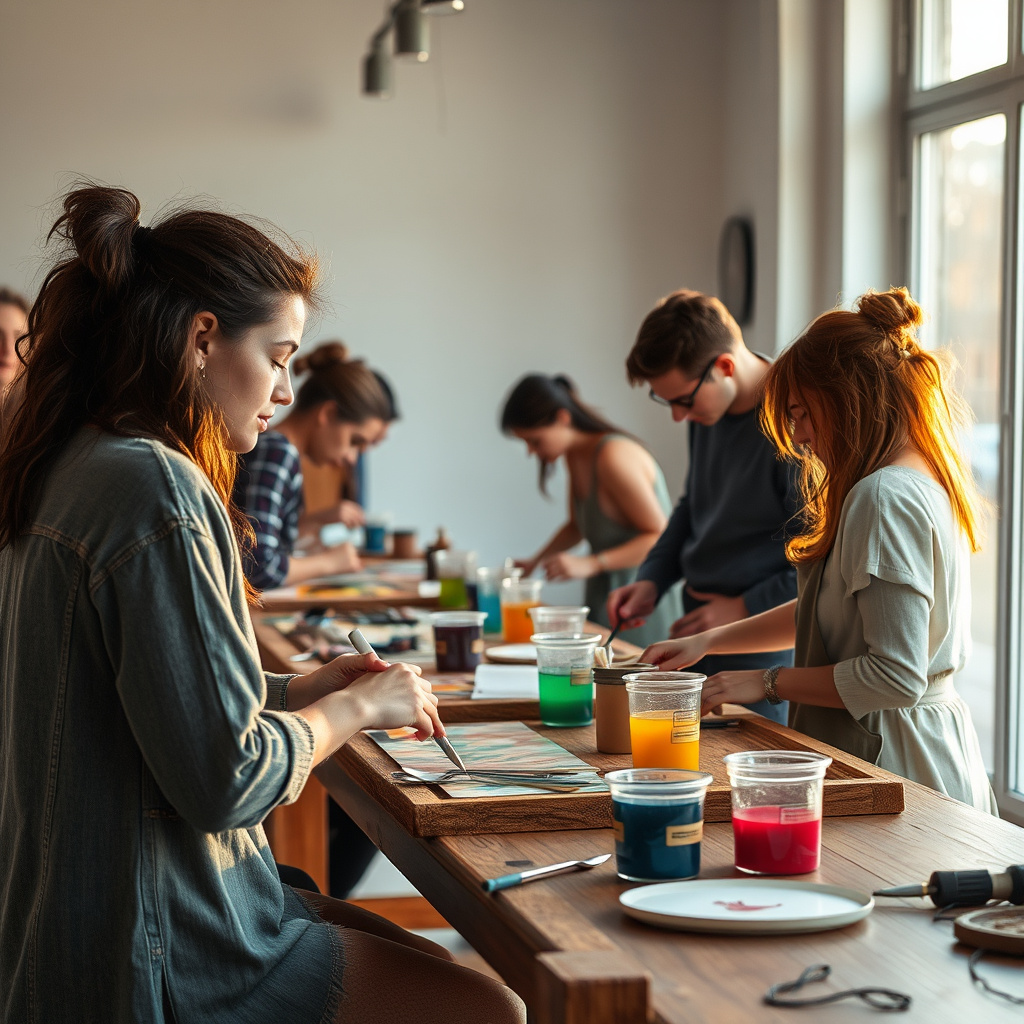 Guia completo sobre cursos de resina epóxi para iniciantes
