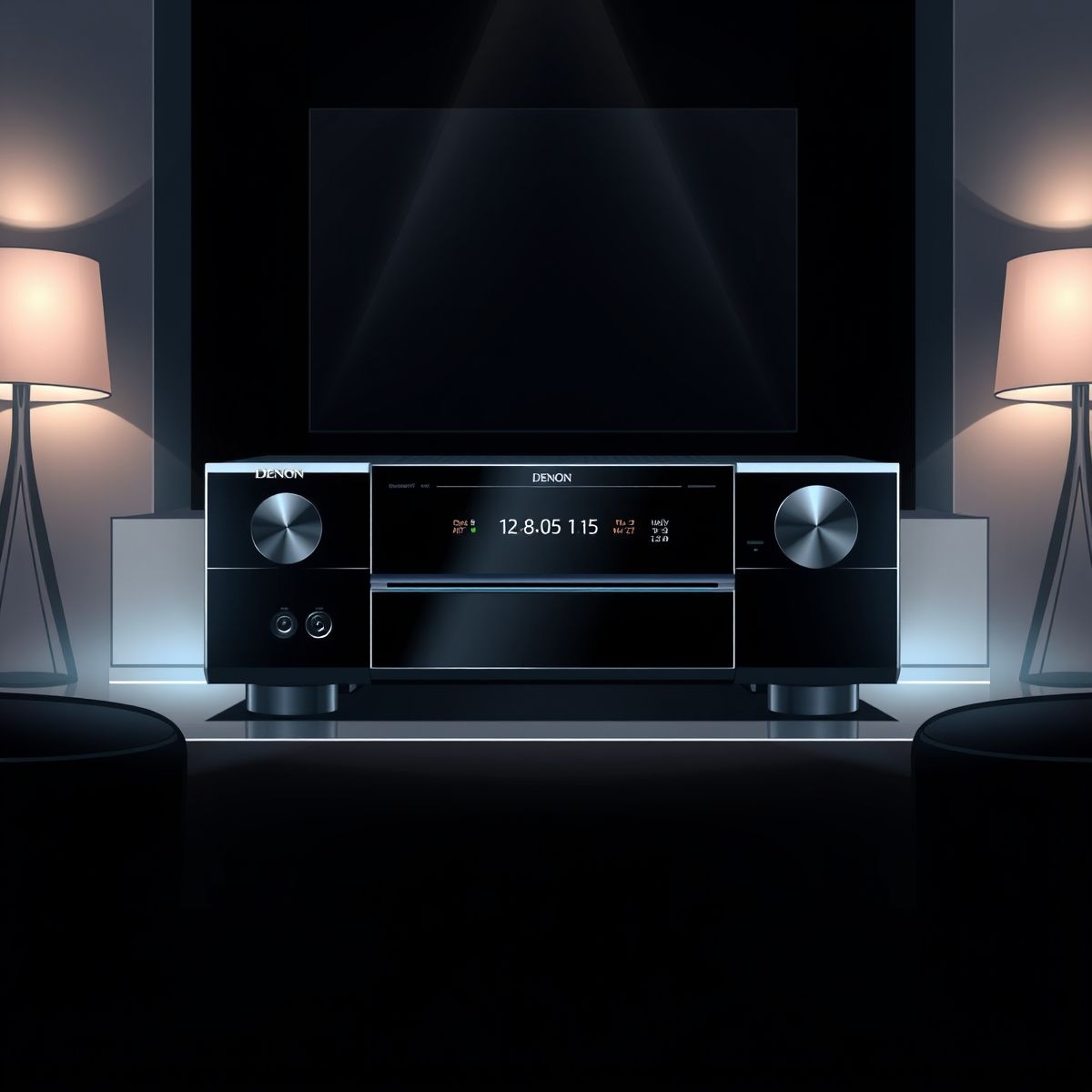 Imagem sobre Receiver Denon AVR-S770H 7.2 canais Wi-Fi Dolby Atmos DTS:X Bluetooth